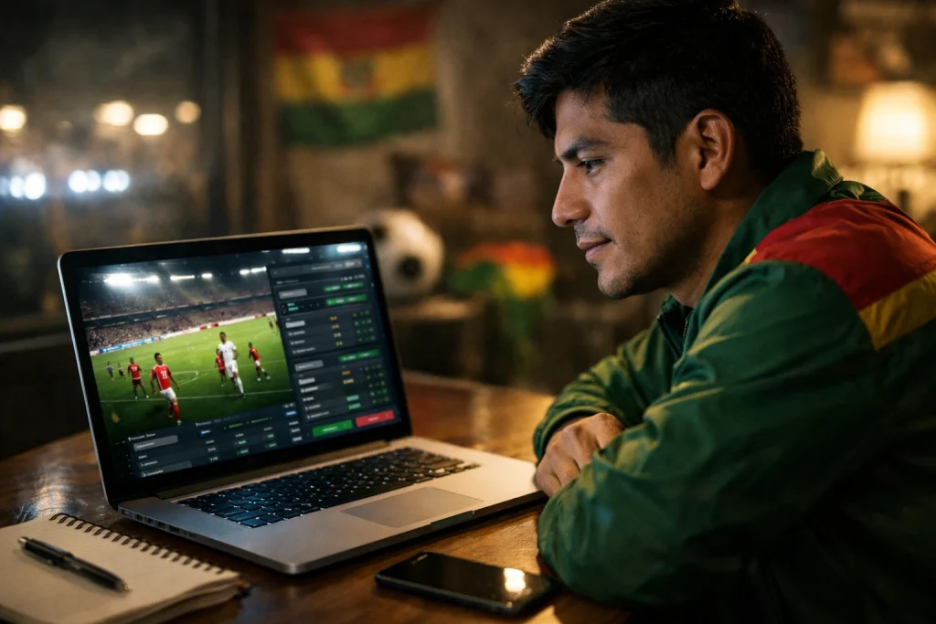 Cómo apostar en fútbol boliviano- guía completa para empezar en línea
